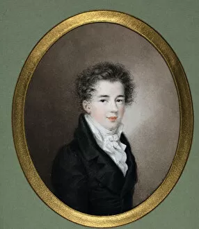 Lyceum Gallery: Portrait of Count Alexander M. Gorchakov (1798-1883), c. 1815. Artist: Anonymous