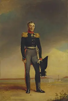 Bicorne Prints: Portrait of Count Alexey Arakcheyev, 1825. Creator: George Dawe