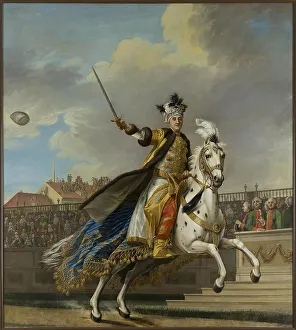 Portrait of Count Alexey Grigoryevich Orlov (1737-1808), ca 1770. Creator: Erichsen (Eriksen), Vigilius (1722-1782)