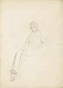 Portrait of Count Anatole Nikolaievich Demidov, 1st Prince of San Donato (1812-1870), 1864. Artist: Delacroix, Eugene (1798-1863)