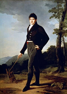Images Dated 27th July 2010: Portrait of Count Andrey Bezborodko, 1804. Artist: Robert Lefevre