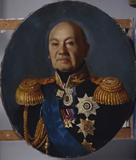 Sergei Konstantinovich 1818 1870 Prints: Portrait of Count Arseny Andreyevich Zakrevsky (1783?1865)