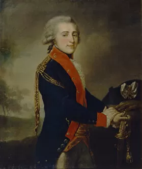 The Elder 1751 1830 Gallery: Portrait of Count Artemy Ivanovich Lazarev (1768-1791), 1790s