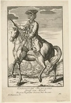 Portrait of Count Burkhard Christoph von Munnich (1683-1767), 1739. Artist: Trautner, August Johann, the Elder (active 18th century)