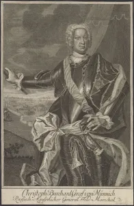 Portrait of Count Burkhard Christoph von Münnich (1683-1767)