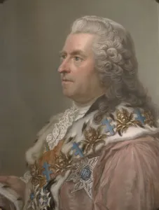 Tessin Prints: Portrait of Count Carl Gustaf Tessin (1695-1770), 1761