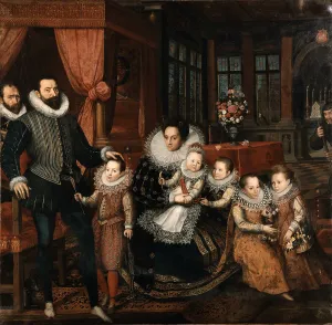 Pourbus Prints: Portrait of Count Charles de Ligne
