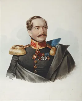 Life Guard Prints: Portrait of Count Dmitri Alexeevich Shcherbatov (1818-1881)