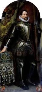 Gustav 1862 1918 Prints: Portrait of Count Eitel Friedrich IV of Hohenzollern (1545-1605)