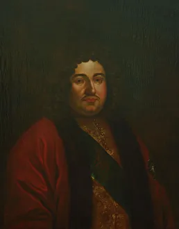 Portrait of Count Feodor Alekseyevich Golovin (1650-1706), Second Half of the 18th cen. Creator: Anonymous