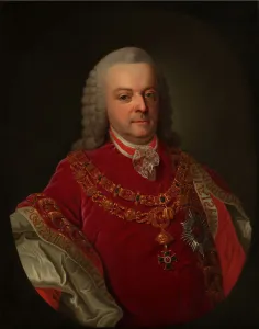 Budapest Collection: Portrait of Count Ferenc Esterhazy de Galantha (1715-1785). Creator: Anonymous
