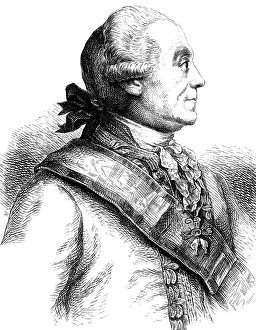 German King Collection: Portrait of Count Franz Moritz von Lacy (1725-1801), 1861