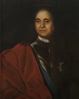 Kuskovo Prints: Portrait of Count Fyodor Matveyevich Apraksin (1661-1728)