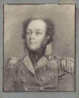 State Central Literary Museum Prints: Portrait of Count Fyodor Vasilyevich Rostopchin (1763-1826)