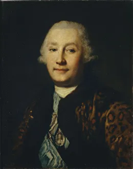 Portrait of count Grigory Grigoryevich Orlov (1734-1783). Artist: Erichsen, Vigilius (1722-1782) Portrait of count Grigory Grigoryevich Orlov (1734-1783). Artist: Erichsen, Vigilius (1722-1782)
