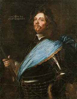 Portrait of Count Hans Christoff von Konigsmarck (1600-1663), 1651. Creator: Merian