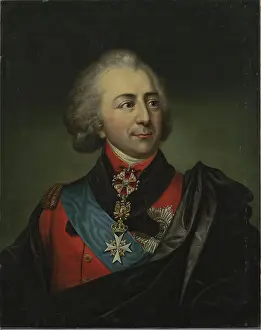 Class Prints: Portrait of Count Ivan Kutaisov, 1800. Creator: Unknown