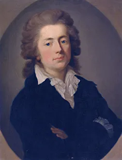 Potocki Prints: Portrait of Count Jan Nepomucen Potocki (1761-1815), 1790. Artist: Anonymous
