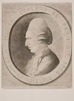 Struensee Prints: Portrait of Count Johann Friedrich Struensee (1737-1772)