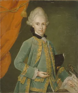 Portrait of Count Karl Gustav von Simolin (1715-1777). Artist: Schorer, Leonhard (1715-1777) Portrait of Count Karl Gustav von Simolin (1715-1777). Artist: Schorer, Leonhard (1715-1777)