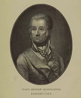 Portrait of Count Levin (Leonty) August Theophil von Bennigsen (1745-1826). Artist: Anonymous