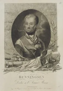 Francesco 1780 1856 Prints: Portrait of Count Levin (Leonty) August Theophil von Bennigsen (1745-1826)