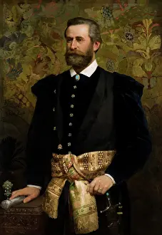 1880 Prints: Portrait of Count Ludwik Wodzicki (1834-1894)