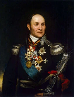 Images Dated 14th March 2011: Portrait of Count Matvei Ivanovich Platov, (1757-1818), 1814