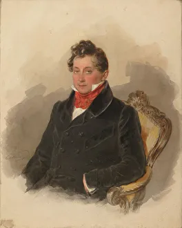 Sokolov Prints: Portrait of Count Matvey Yuryevich Vilyegorsky (1794-1866)