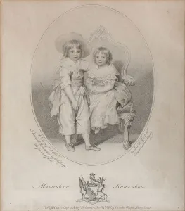 Portrait of Count Mikhail Semyonovich Vorontsov (1782-1856) and Countess Ekaterina Semyonovna Voront Artist: Watson Portrait of Count Mikhail Semyonovich Vorontsov (1782-1856) and Countess Ekaterina Semyonovna Voront Artist: Watson
