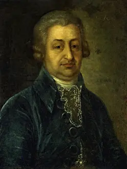 Ivan Prints: Portrait of Count M.S. Sheremetev, 1791. Creator: Ivan Argunov