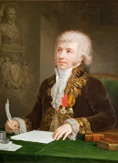 Quill Prints: Portrait of Count Nicholas Frochot (not Etienne Pierre, Graf Mejan), 1806