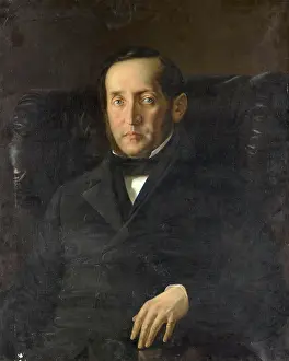 Nikolai Prints: Portrait of Count Nikolai Zubov, 1853. Creator: Fufayev