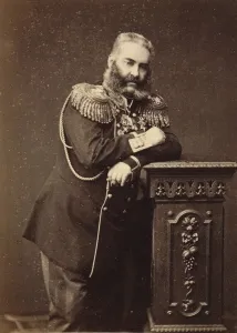 Adlerberg Prints: Portrait of Count Nikolay Vladimirovich Adlerberg (1819-1892), 1874