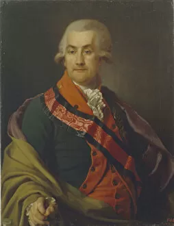 Dmitri Grigorievich 1735 1822 Gallery: Portrait of Count Otto Heinrich Igelstrom (1737-1817), 1790. Artist: Levitsky