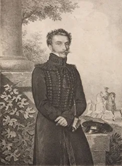 Portrait of Count Paul Khristoforovich Grabbe (1789-1875), 1820s. Creator: Hampeln