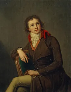 Portrait of Count Pavel Alexandrovich Stroganov (1774-1817), 1790s. Artist: Vigee-Lebrun, Marie Louise Elisabeth (1755-1842)