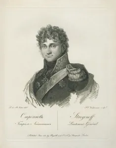 Francesco 1780 1856 Prints: Portrait of Count Pavel Alexandrovich Stroganov (1774-1817), 1813