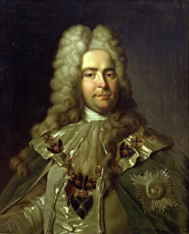 Kuskovo Prints: Portrait of Count Pavel Ivanovich Yaguzhinsky (1683–1736)