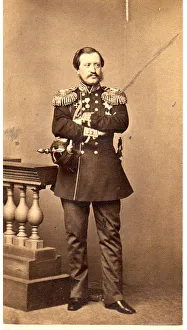 Photochrom Gallery: Portrait of Count Pavel Nikolayevich Ignatiev (1797-1879), 1860s