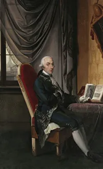 Hayez Prints: Portrait of Count Pietro Francesco Visconti Borromeo (1747-1823)