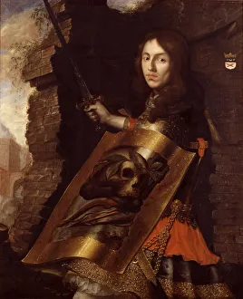De La Gardie Prints: Portrait of Count Pontus Fredrik De la Gardie (1630-1692), 1650