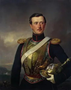 Franz Prints: Portrait of Count Pyotr Shuvalov, 1850. Creator: Franz Kruger