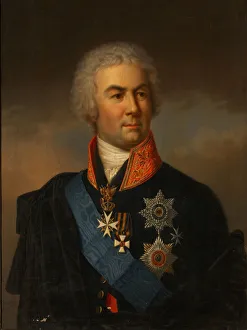 Portrait of Count Pyotr Zavadovsky (1739?1812), 1849. Artist: Schulz, Carl (1823-1876)