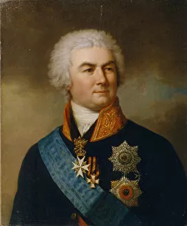 Images Dated 13th June 2013: Portrait of Count Pyotr Zavadovsky (1739?1812). Artist: Shchukin, Stepan Semyonovich (1762-1828)