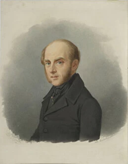 Images Dated 14th June 2013: Portrait of Count Sergey Semionovich Uvarov (1786-1855), Early 1840s. Artist: Vasilyevsky