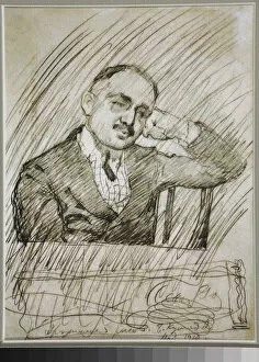Kustodiev Gallery: Portrait of Count Vladimir Nikolaevich Argutinsky-Dolgorukov (1874-1941)