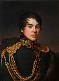 Apraxin Gallery: Portrait of Count Vladimir Stepanovich Apraksin (1796-1833), ca 1812. Artist: Svintsov, S.S