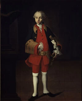 Images Dated 10th June 2013: Portrait of Count Wilhelm Georg von Fermor (1749-1828), c. 1750