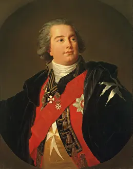 1800s Prints: Portrait of Count Yuly Litta, 1805. Creator: Unknown